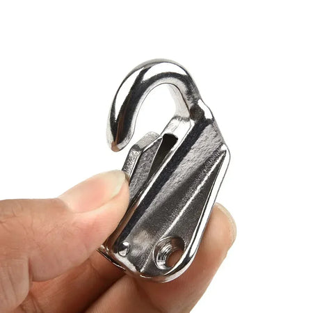 Heavy-Duty 316 Stainless Steel Spring Locked Fender Hook Set &ndash; 2 Pieces