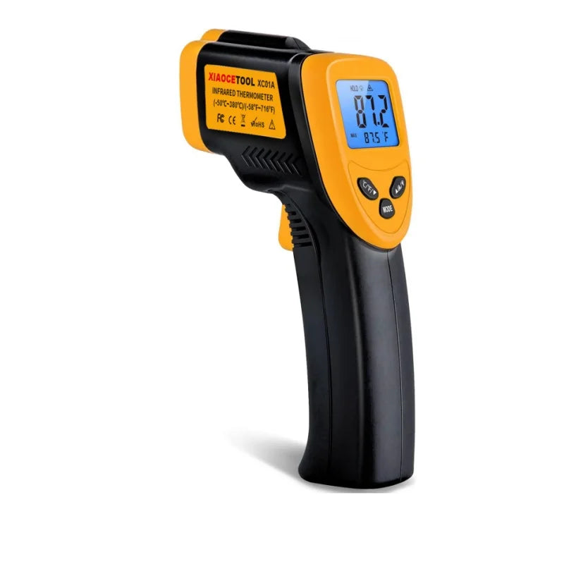 Pistolet Thermomètre Infrarouge Numérique avec Rétroéclairage pour BBQ