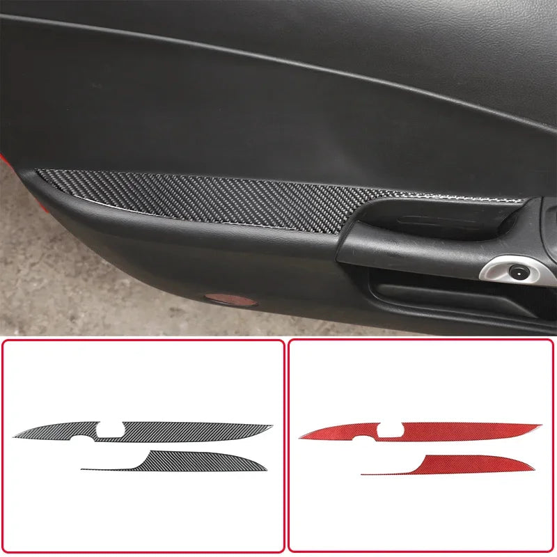 Chevrolet Corvette C6 Měkký panel z uhlíkových vláken na opěrku dveří