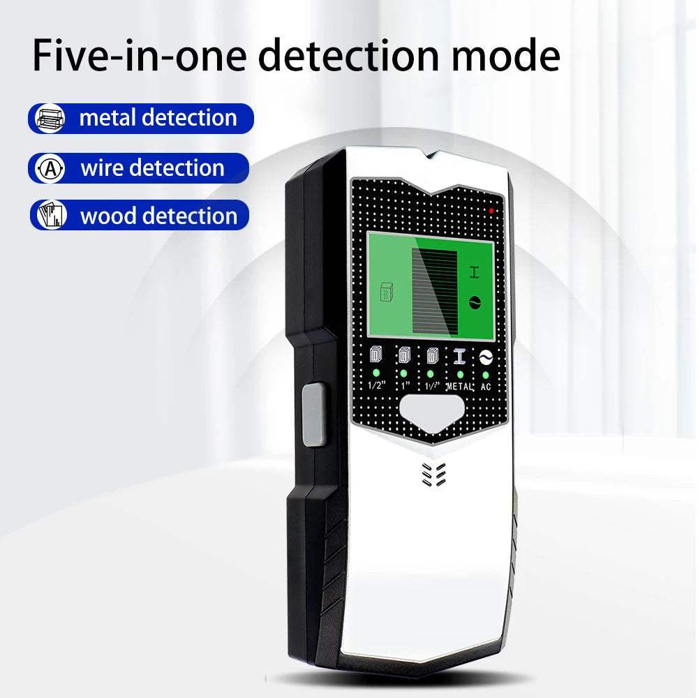 Multifunctional 5 in 1 Wall Detector &ndash; Accurate Depth Tracking