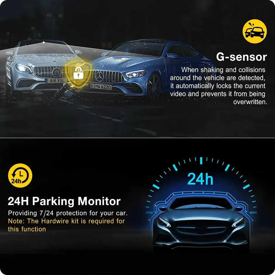 2K Full HD WiFi Dash Cam With Night Vision And Car DVR by InterCyprus Trading Ltd