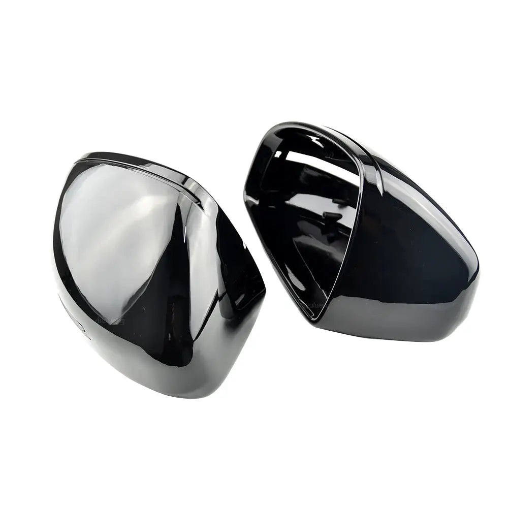 Glossy Black Carbon Pattern Side Mirror Caps for Audi TT TTS RS 8J MK2 R8 by InterCyprus Trading Ltd