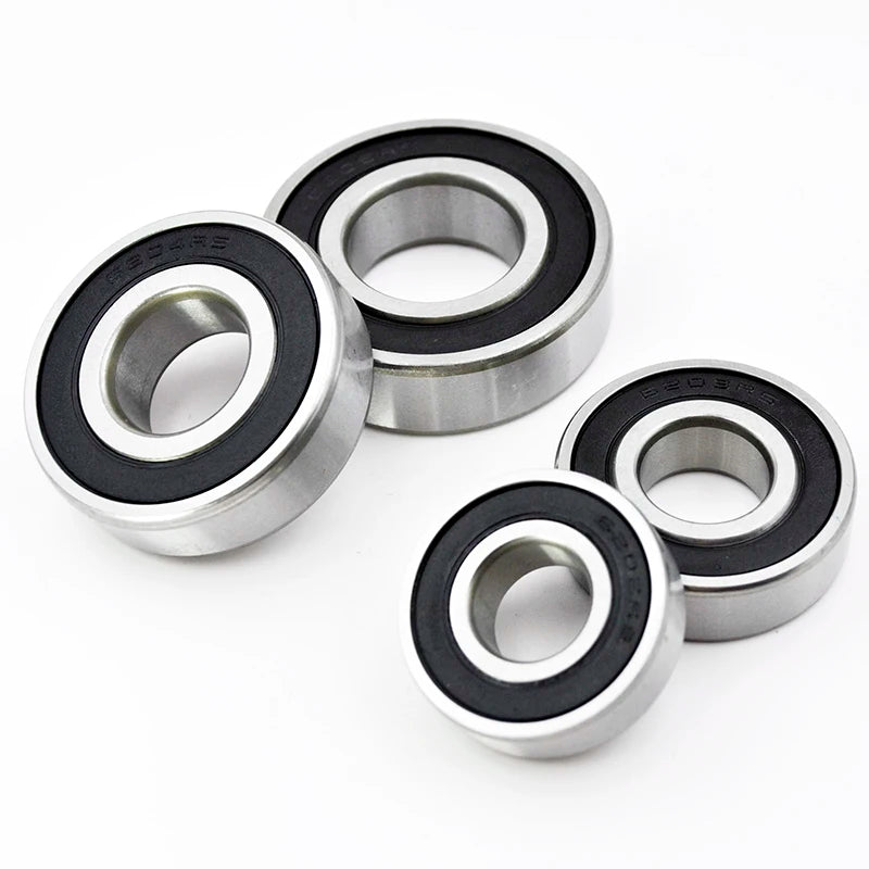 6200 Series Chrome Steel Bearings 2RS &ndash; Grease Lubricated
