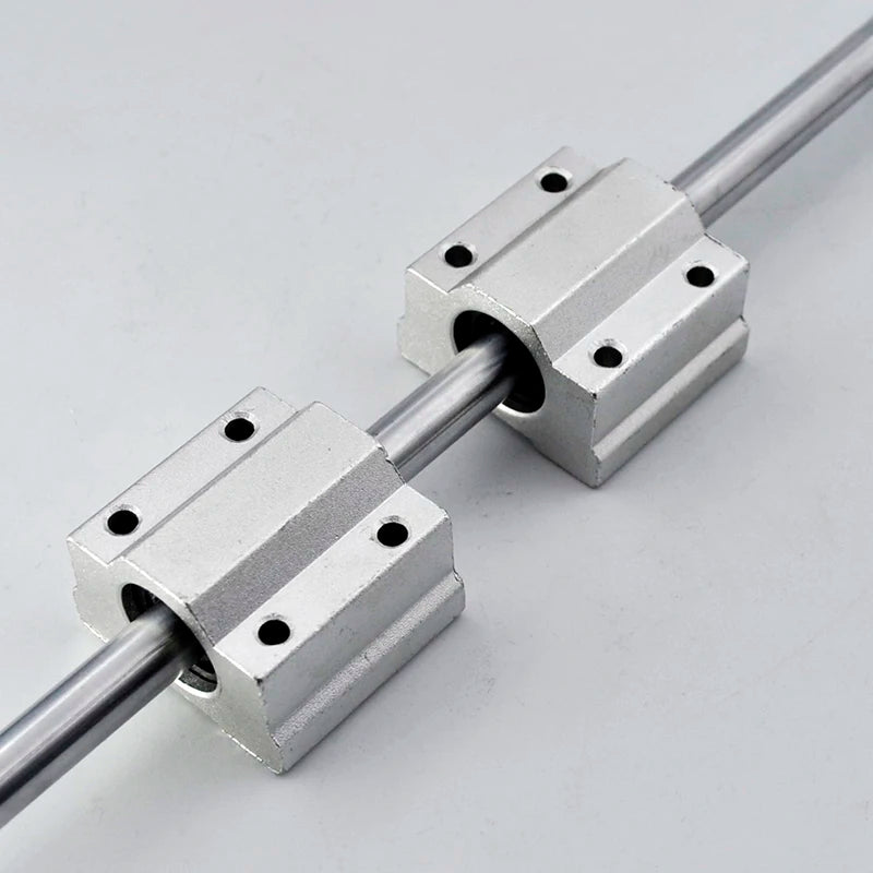 SCS8UU Linear Bearings With Aluminum Pedestal &ndash; 8mm Bore