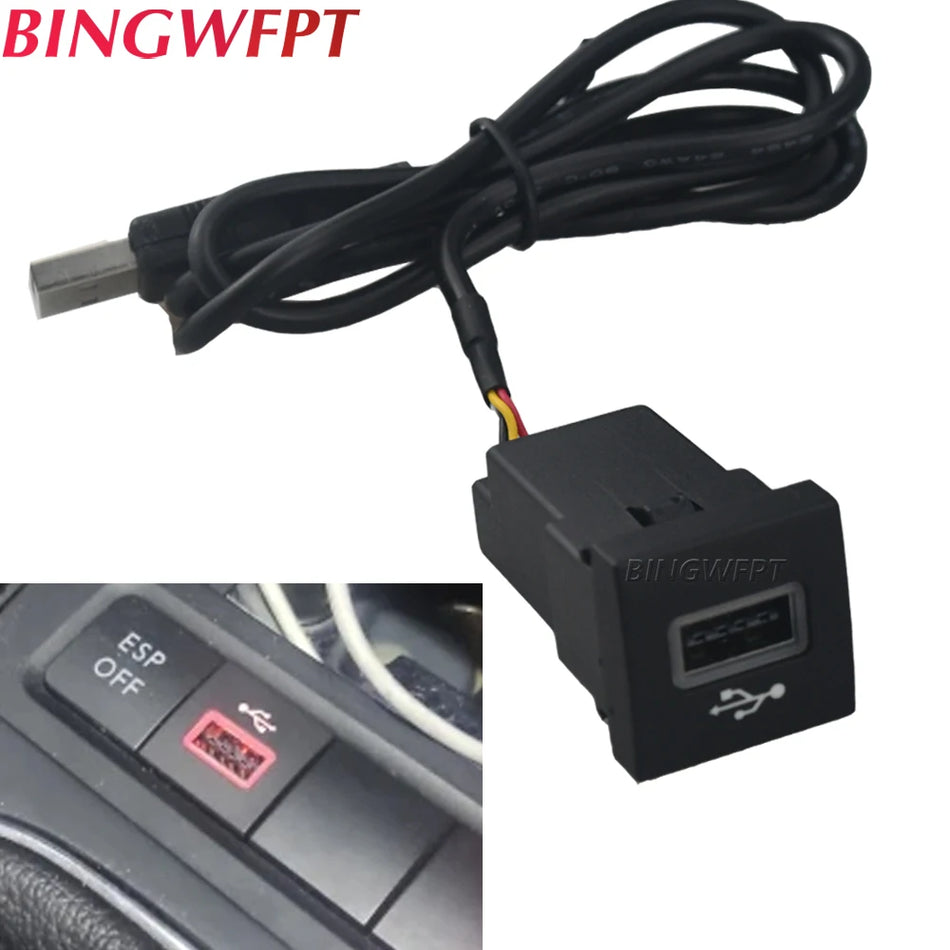 Cablu adaptor de intrare USB pentru Volkswagen Golf 6 Jetta MK5 Scirocco EOS Caddy