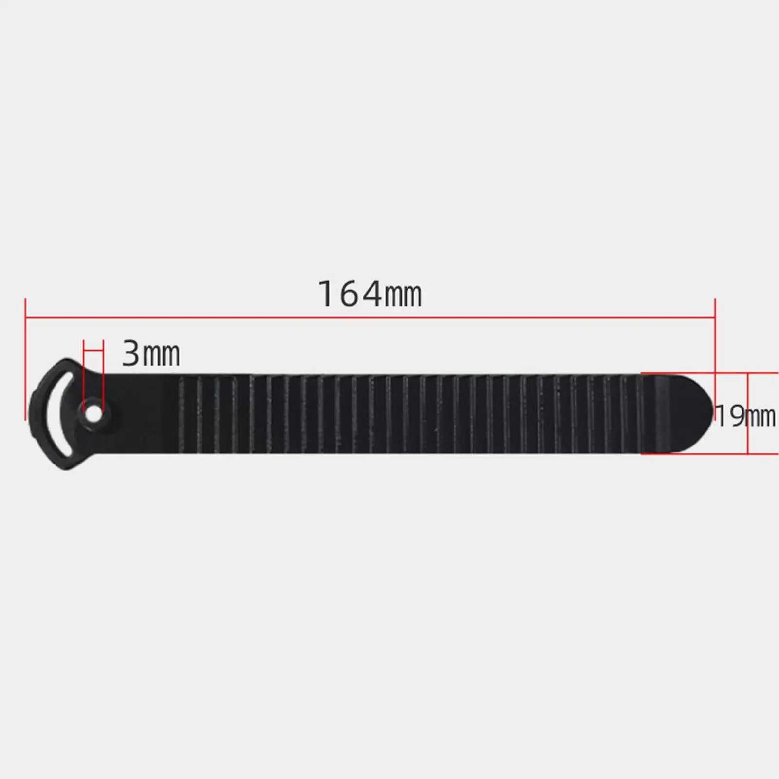Snowboard Binding Strap &ndash; Wear Resistant Replacement