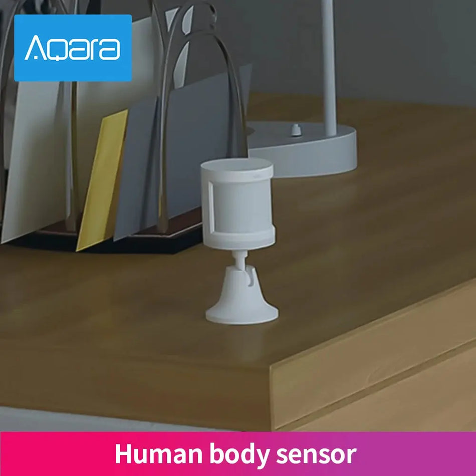 Aqara ZigBee senzor pre inteligentnú domácnosť s teplotou, vlhkosťou a pohybom