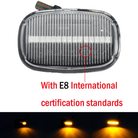 Dynamic LED Flashing Turn Signal Light Side Marker Lamp For Toyota Avensis Celica Corolla Caldina Camry Hilux Prius Verso Runx by InterCyprus Trading Ltd