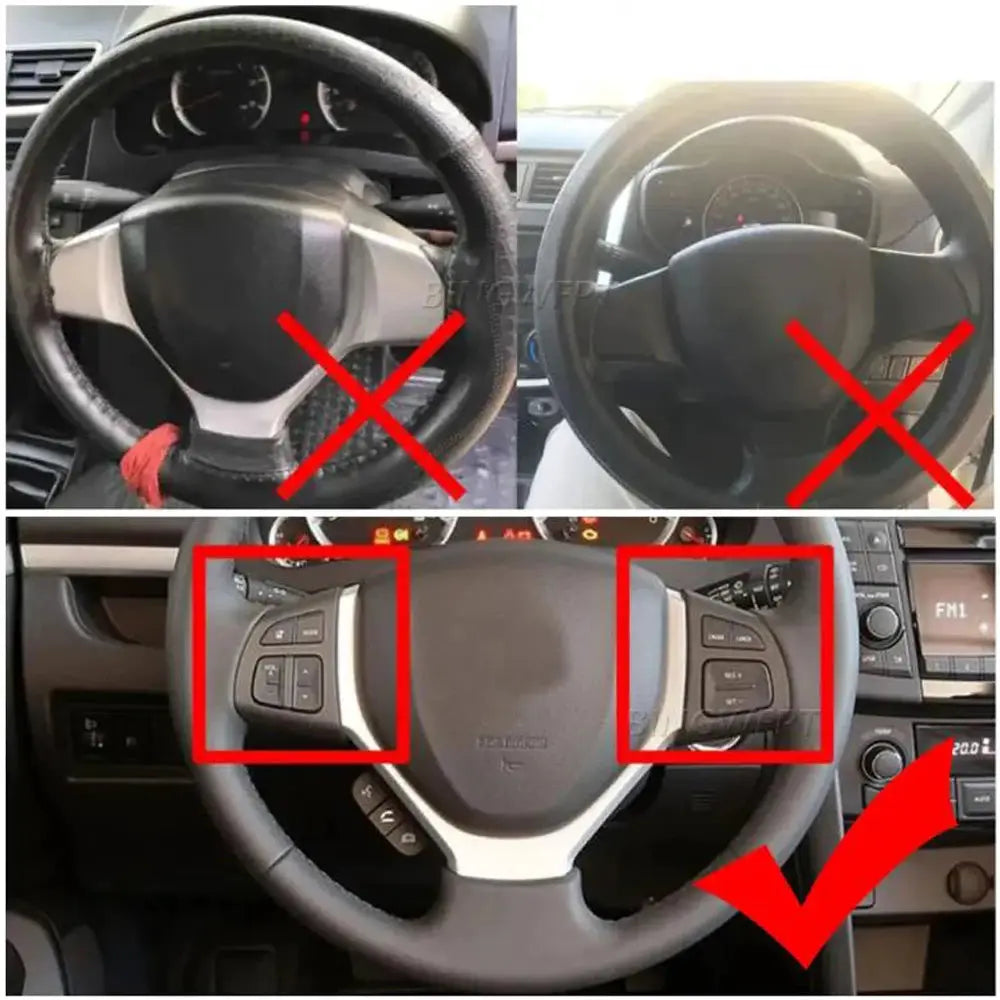 Black Steering Wheel Cruise Control Switch Volume Mute Button For Suzuki Vitara 2016 2017 2018 by InterCyprus Trading Ltd