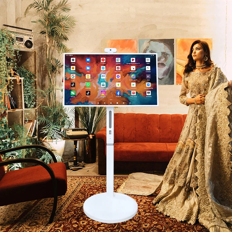 Langaton Älykäs 32 Tuuman Kosketusnäyttömonitori 1080P Android