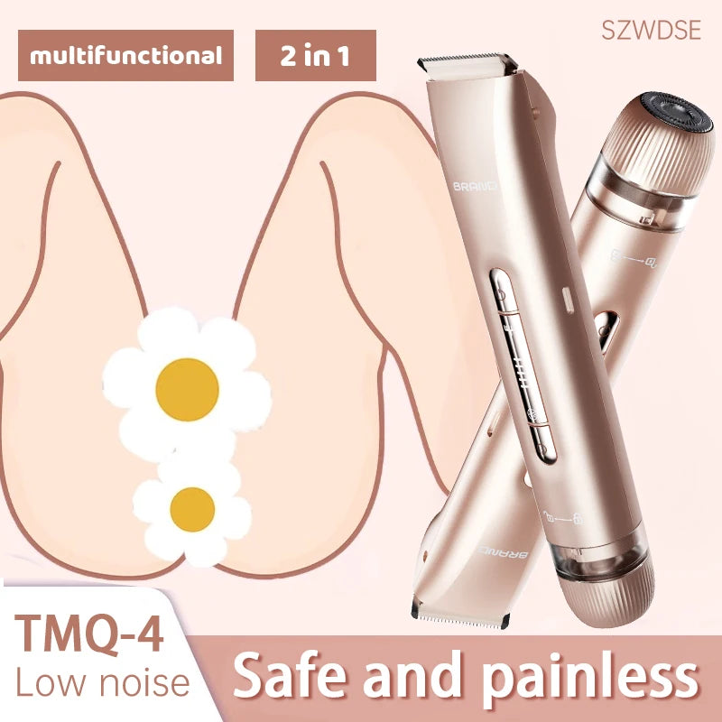 2025 Multifunction Electric Razor Women - 90Min Battery Life