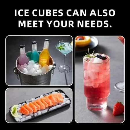 Small 220V Portable Ice Maker With Touch Screen Home Office