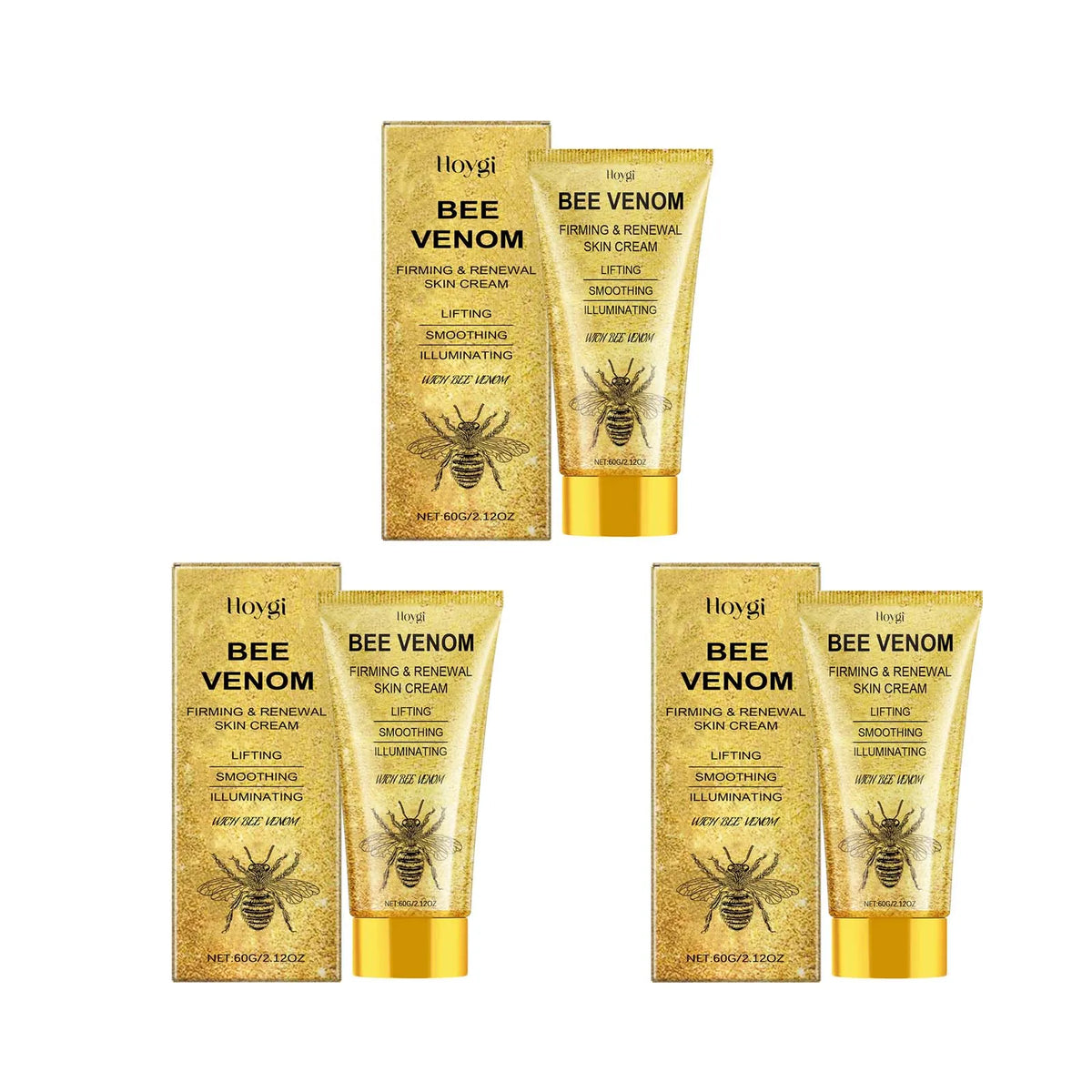 Bee Venom Face Cream &ndash; Firming and Brightening Nourishment 3 x 60g boxed