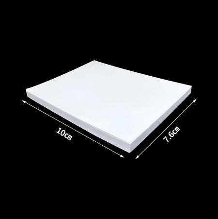 50Sheets Pack S M L Dental Mixing Paper - Cement Powder Pad L