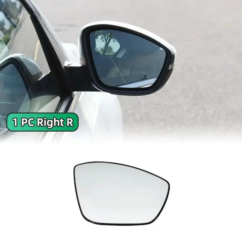 For Peugeot 408 2014 2015 2016 2017 2018 2019 Left&Right Side White Heated Wing Mirror Glass Wide Angle Rearview Mirror by InterCyprus Trading Ltd