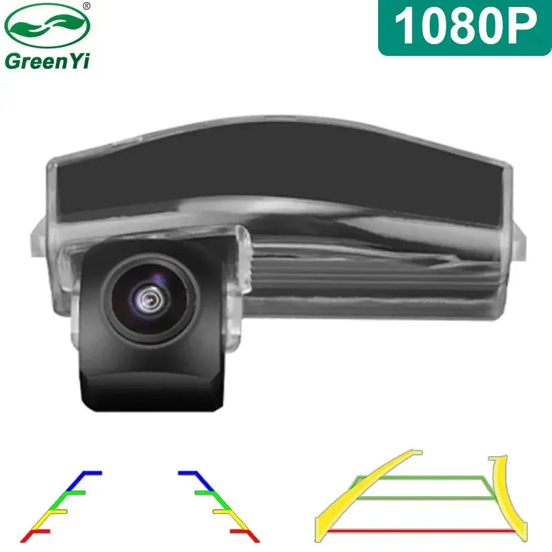 MCCD AHD 1080P 170 Degrees Fisheye Car Reverse Backup Rear View Camera For Mazda 3 BK 2003-2009 BL 2009-2013 Mazda2 DE 2007-2015 by InterCyprus Trading Ltd
