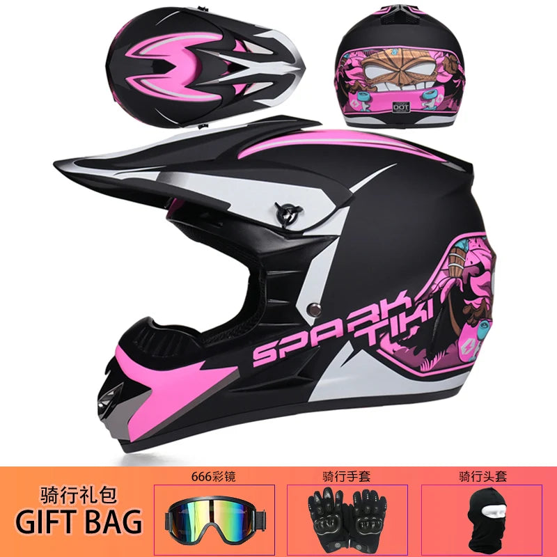 ORZ Off-Road Motorcycle Full Face Helmet &ndash; All Weather Guard