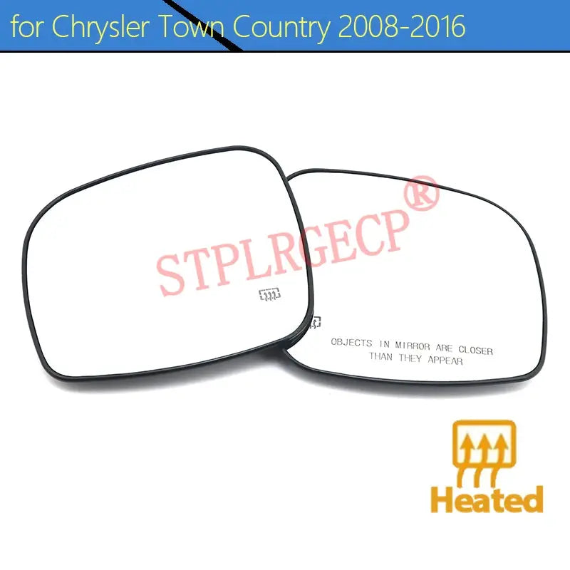 Driver Rearview Side Mirror Lens Door Wing Mirrors Glass with Heating Parts Accessories for Chrysler Town Country 2008-2016 by InterCyprus Trading Ltd