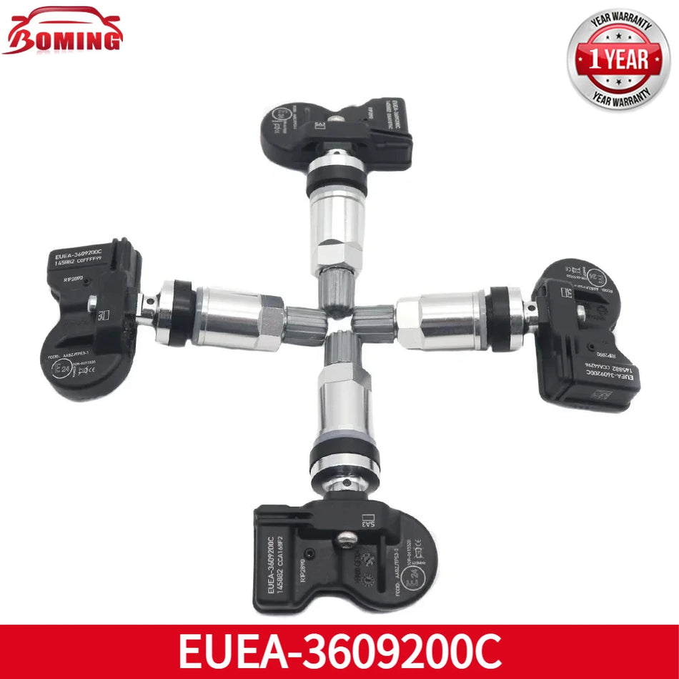 TPMS riepu spiediena sensors 433MHz BYD Qin, Song, Tang