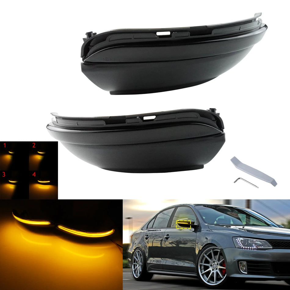 VW Jetta MK6 Dynamic LED Wing Mirror Indicator Light