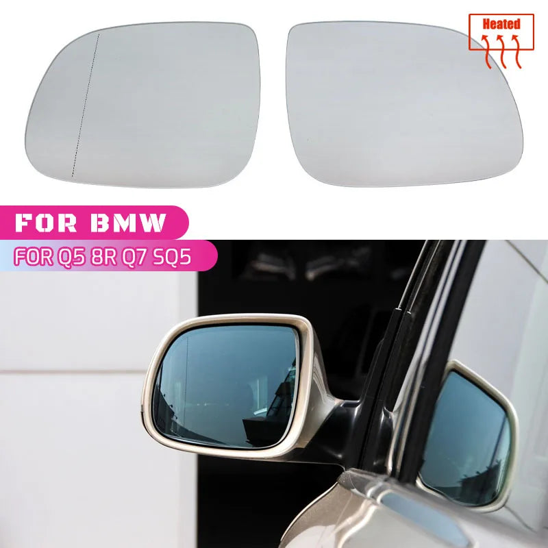 Soojendusega külgmise peegli klaas Audi Q5 Q7 SQ5 2010 2016