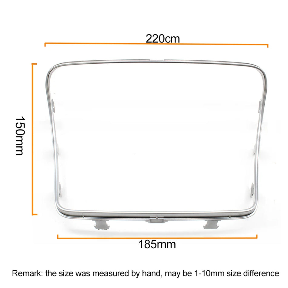 Cup Holder Chrome Trim Ashtray Front Console for Mercedes-Benz C-Class W205, GLC W253