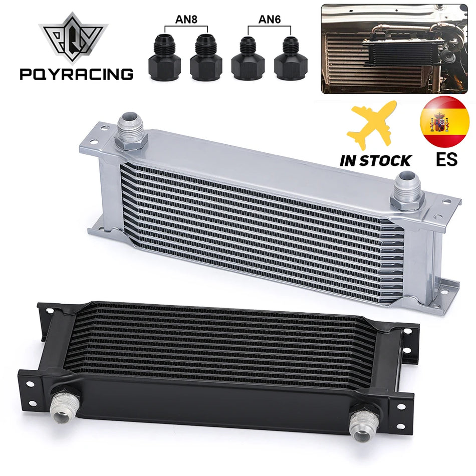 Kit de răcire a uleiului de transmisie pentru motor din aluminiu universal cu 13 rânduri