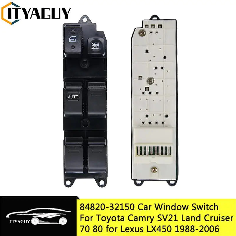 Toyota Camry SV21 Ön Sol için Elektrikli Cam Anahtarı Anahtarı, Plastik Kasa Yedeği