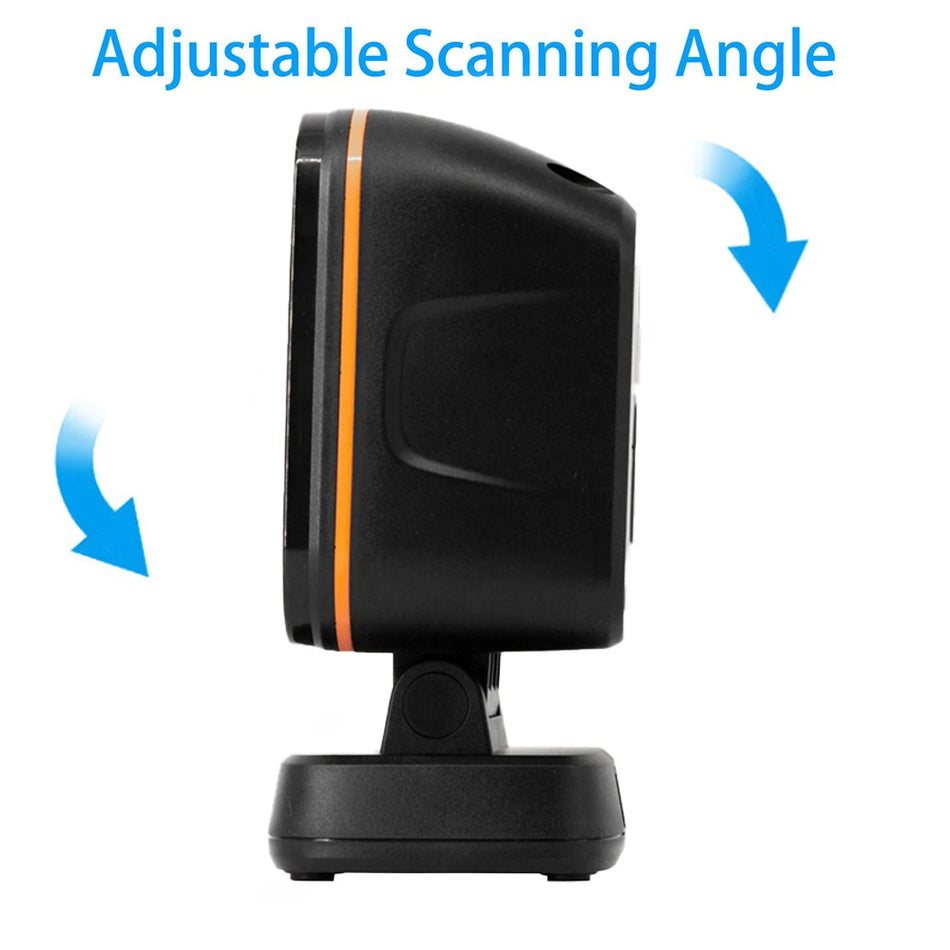 High-Performance 2D Barcode Scanner with Global Exposure &amp; Hands-Free Operation