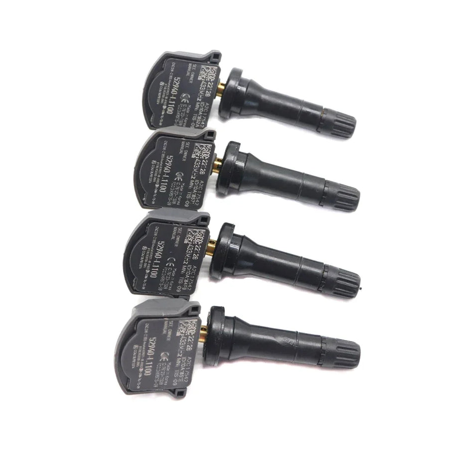 TPMS jutiklis 52940-L1100 433MHz Hyundai Sonata DN8 Elantra Seltos Optima ir kiti Hyundai modeliai