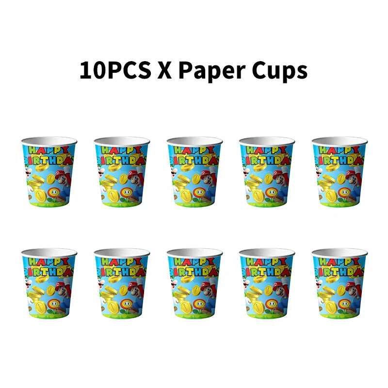 Birthday Party Decorating Set &ndash; Tableware, Balloons &amp; More