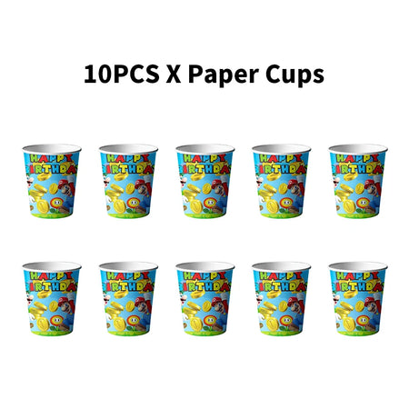 Birthday Party Decorating Set &ndash; Tableware, Balloons &amp; More