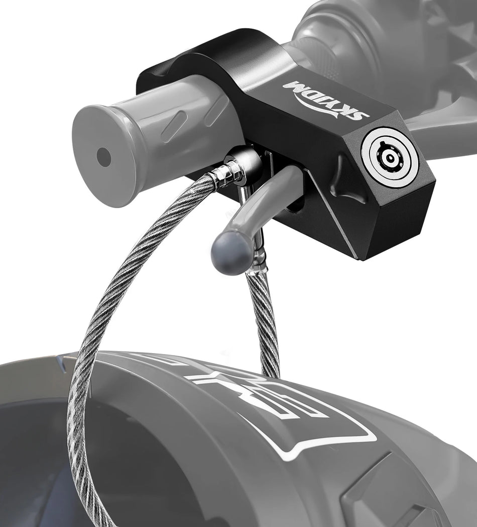 Αντικλεπτικό Κλειδαριά Τιμονιού Μοτοσυκλέτας για ATV και Dirt Bikes