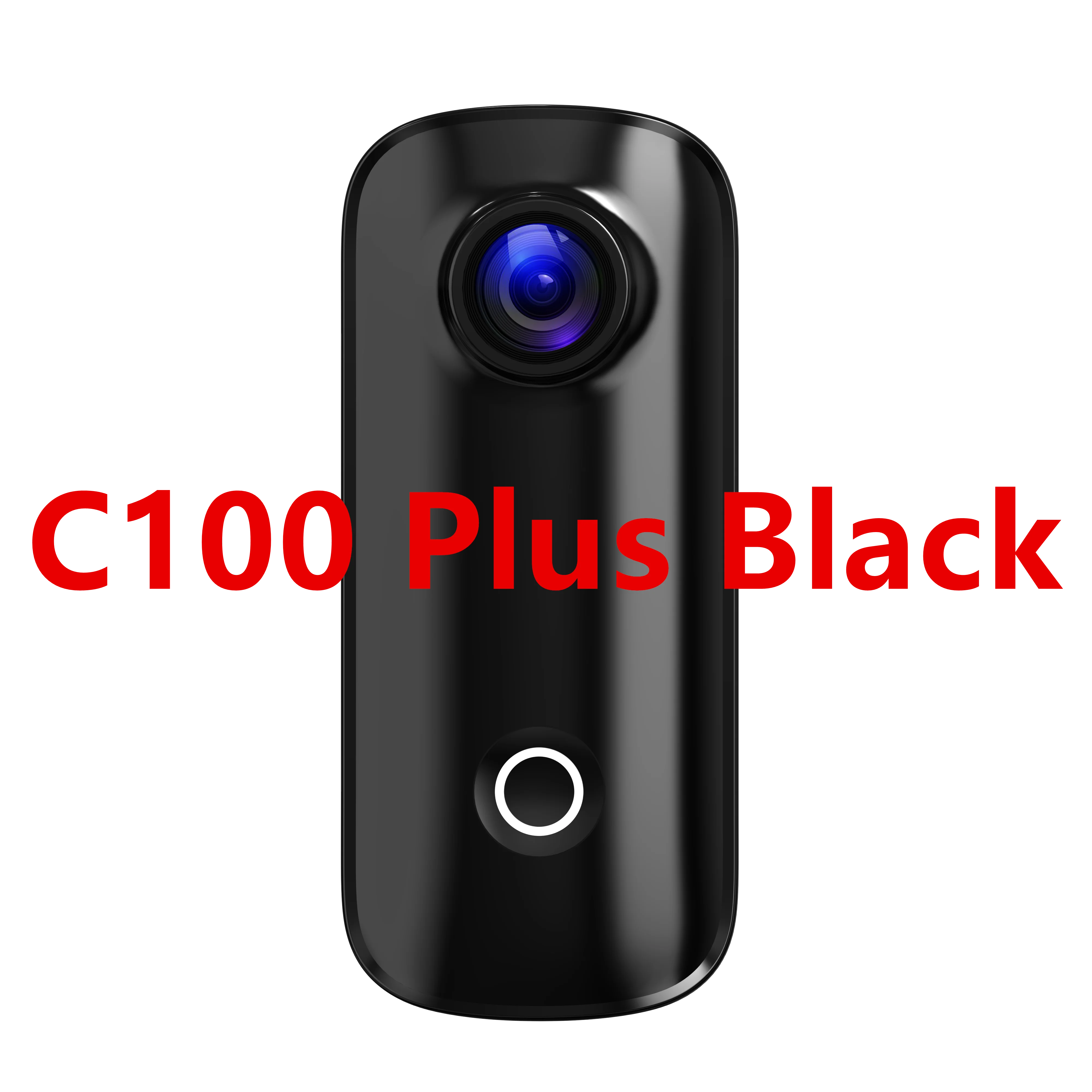 SJCAM C100 Plus Mini Thumb Camera &ndash; 4K Ultra High Definition Recording C100 Plus Black / Standard