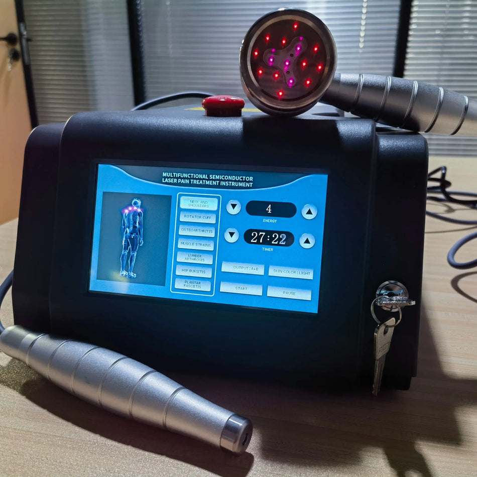 Kit de terapie cu laser medical HLKGO 16 diode 650nm 808nm