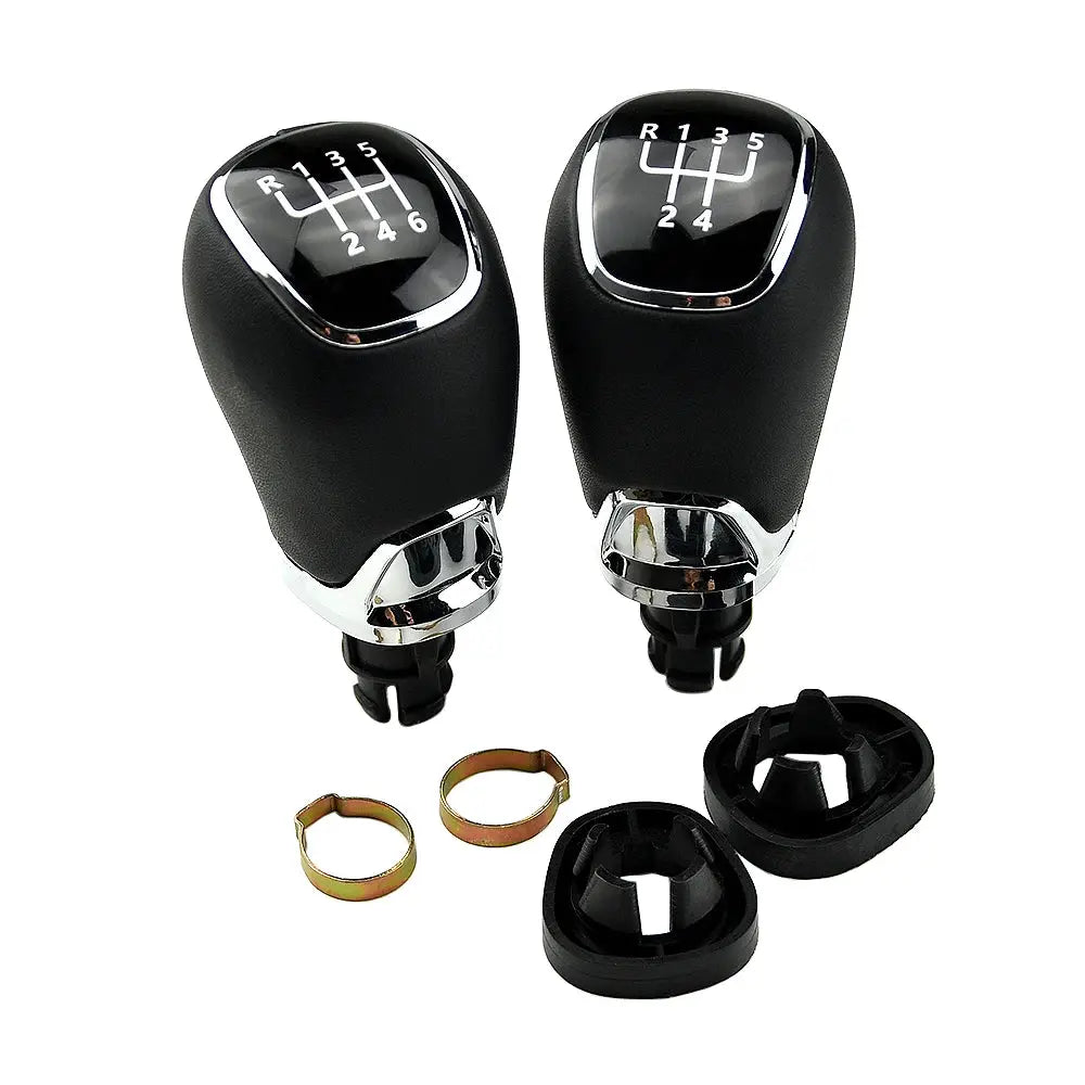Gear Shift Knob, Gaiter, Boot Cover Collar for Skoda Octavia A7 MK3 5/6 Speed by InterCyprus Trading Ltd