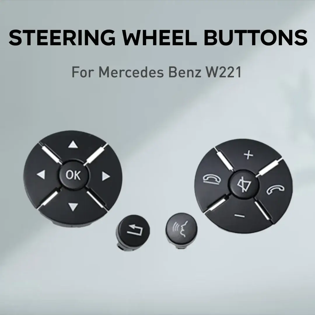 Car Multi-function Steering Wheel Control Switch Push Button Keys For Mercedes Benz W221 W216 S CL Class S300 S350 S400 S600 by InterCyprus Trading Ltd