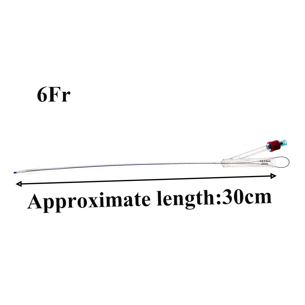 D &ndash; Two Way Self Retaining Dog Foley Catheter 6PCS Kit 6pcs 6FRX300mm