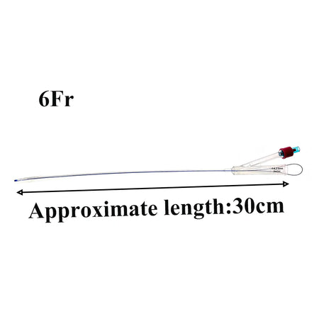 D &ndash; Two Way Self Retaining Dog Foley Catheter 6PCS Kit 6pcs 6FRX300mm