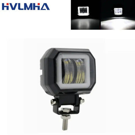 Fog Square Or Round Headlight for Auto/Motor Vehicles And Electric Scooters Arctic V3+, 1 Piece by InterCyprus Trading Ltd