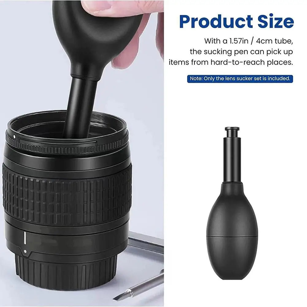 Camera Lens Sucker Kit - Anti-static Vacuum Suction Pen for Lens Repair &amp; Cleaning