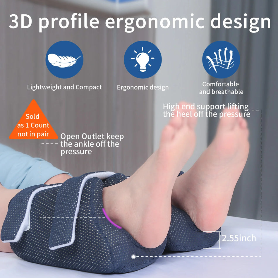 Ehucon Ankle Elevation Foam Pillow For Heel Pressure Relief