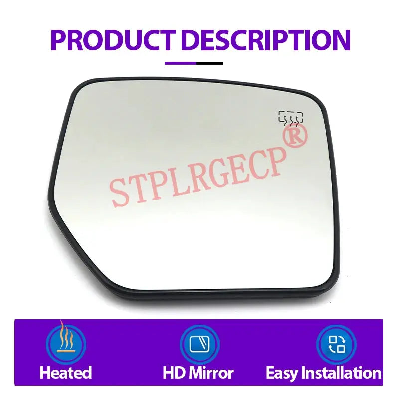 For Jeep Compass Patriot 2011-2017 LH RH Driver Rear View Side Mirror Lens Door Wing Mirrors Glass with Heating by InterCyprus Trading Ltd