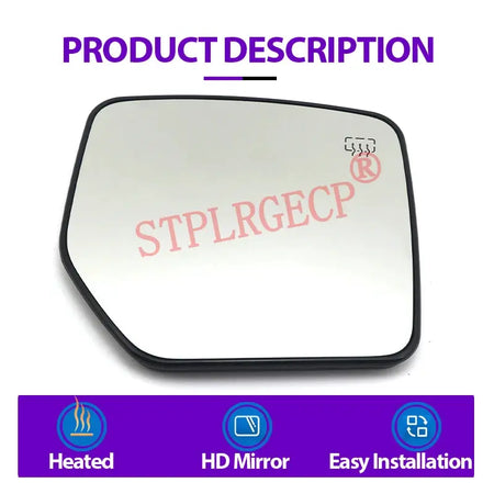 For Jeep Compass Patriot 2011-2017 LH RH Driver Rear View Side Mirror Lens Door Wing Mirrors Glass with Heating by InterCyprus Trading Ltd