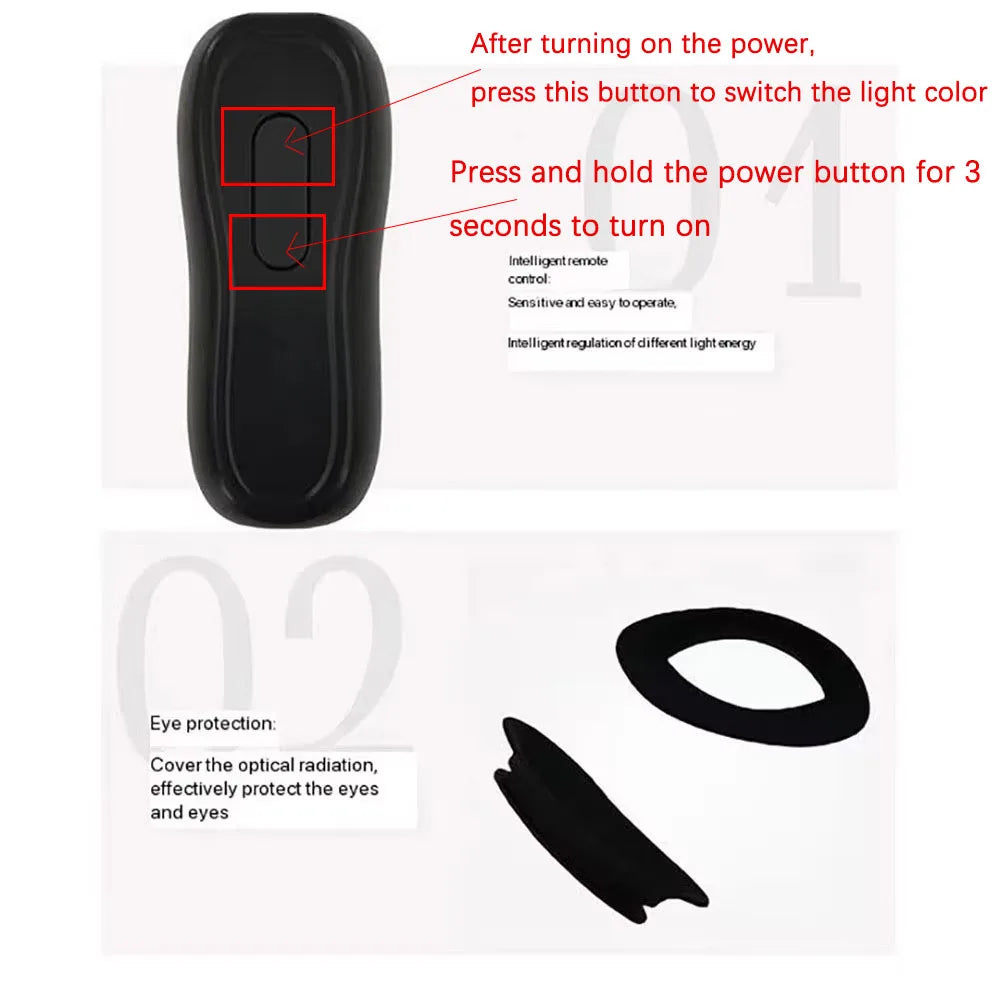 Dubniy LED Facial Mask &ndash; 7 Colors Photon Therapy for Skin Rejuvenation