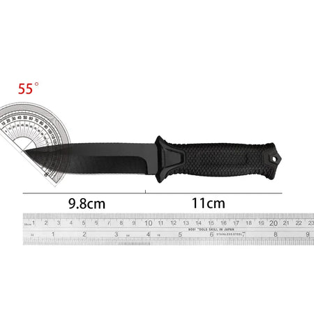 Stainless Steel Outdoor Survival Knife - Compact Camp Knife