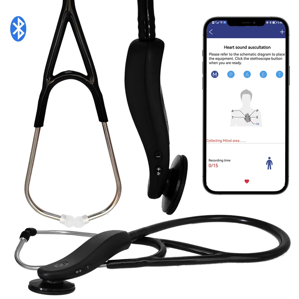 Bluetooth Digital Stethoscope &ndash; Exceptional Acoustic Clarity