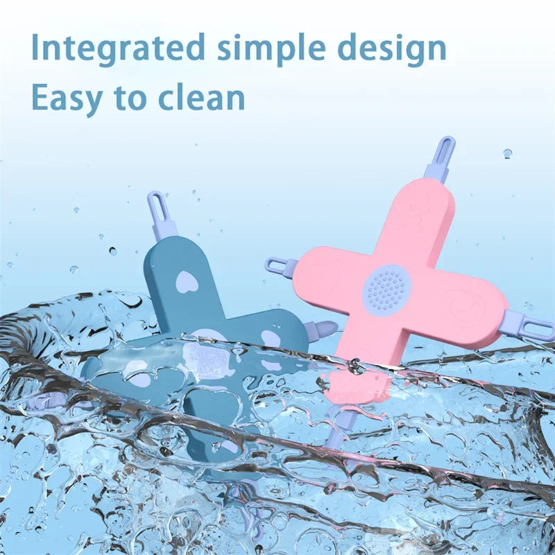 4-in-1 Baby Hygiene Care Tweezers for Ear, Nose, and Navel Cleaning