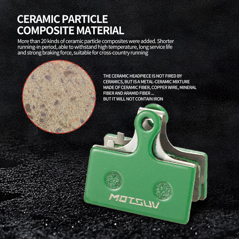 MOTSUV-Bicycle Disc Brakes &ndash; Ceramic Pad Kit Included