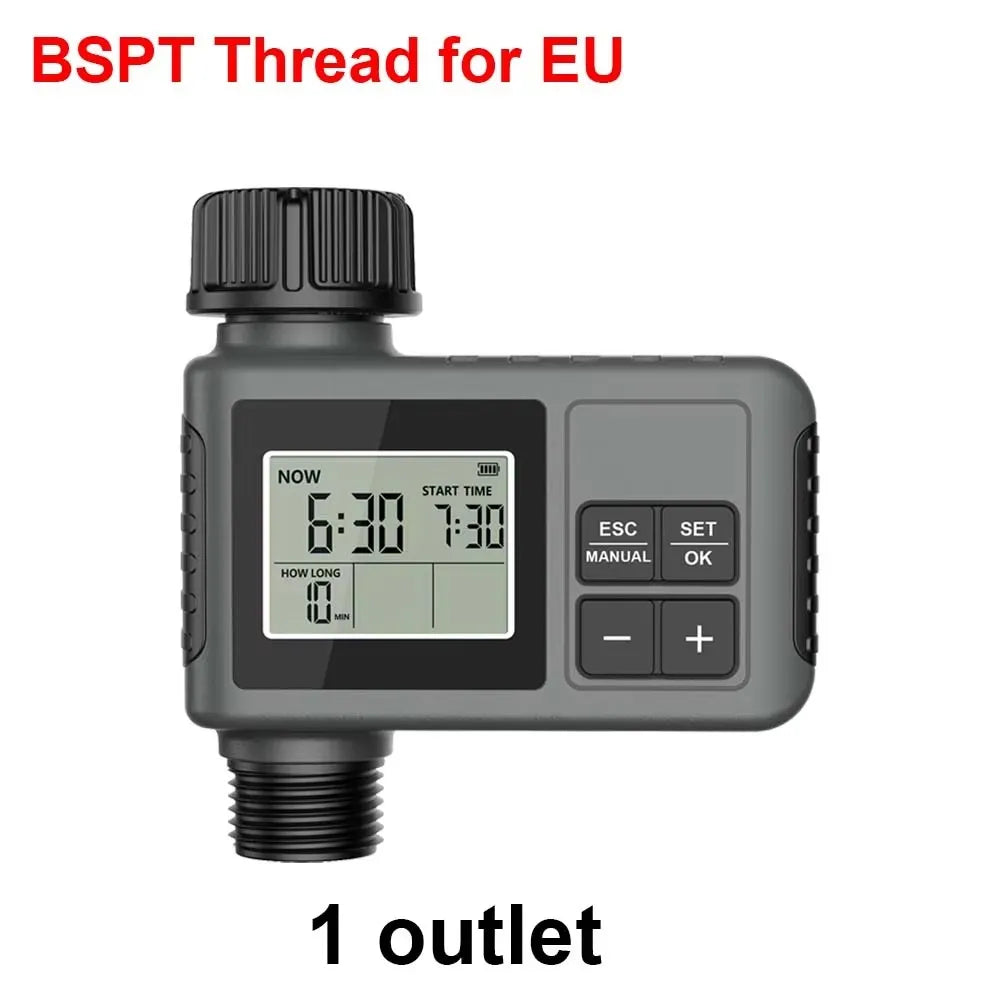 Smart Water Timer &ndash; LCD Display For Easy Scheduling 1 outlet 1